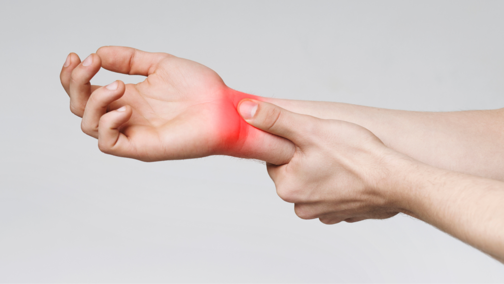 Risk of carpal tunnel syndrome